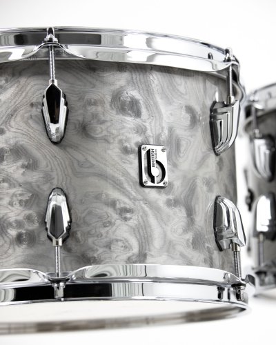 British Drum Co. LEG-22-FS-SS Legend Series Fusion 22 Kit. Sterling Silver (10", 12", 16", 22")