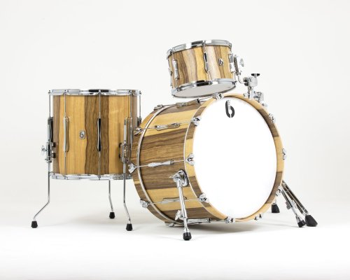 British Drum Co. LON-22-CB-DEL Lounge Series Club 22 Kit. Delamere (12″, 16″, 22″)