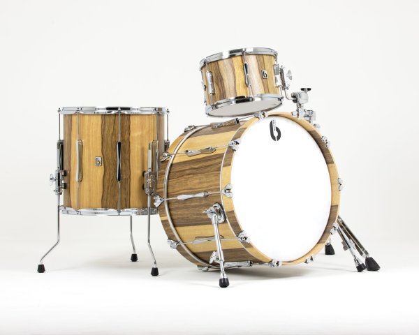 British Drum Co. LON-22-CB-DEL Lounge Series Club 22 Kit. Delamere (12", 16", 22")