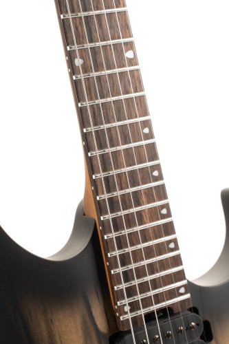 Cort KX500 6-String Pale Moon Electric Guitar. Natural Black Burst