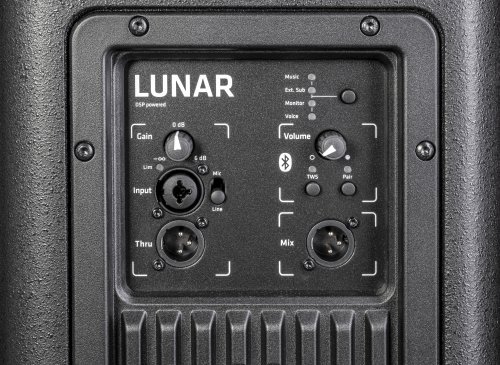 HK Audio LUNAR 115 XA 1200 Watt 15in Premium Active Speaker with 32-bit DSP and Four Presets Bluetooth