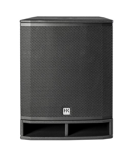 HK Audio PS 115 A 1400 watt 15in Powered Subwoofer with 24-bit DSP and Tuned Presets for LUNAR, SONAR and POLAR MK2
