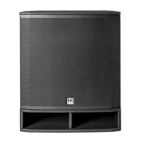 HK Audio PS 118 A 1400 Watt 18in Powered Subwoofer with 24-bit DSP and Tuned Presets for LUNAR, SONAR and POLAR MK2