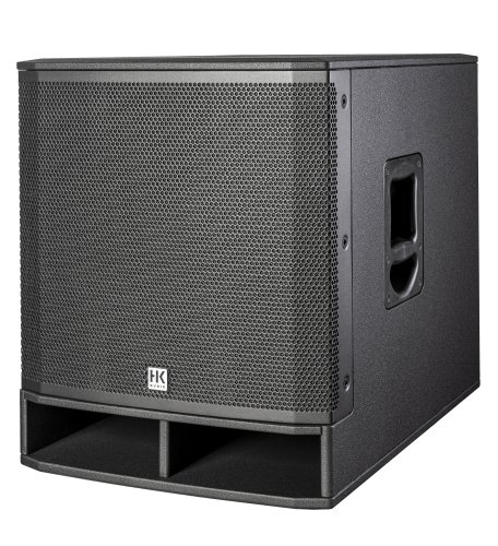 HK Audio PS 118 A 1400 Watt 18in Powered Subwoofer with 24-bit DSP and Tuned Presets for LUNAR, SONAR and POLAR MK2