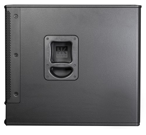 HK Audio PS 118 A 1400 Watt 18in Powered Subwoofer with 24-bit DSP and Tuned Presets for LUNAR, SONAR and POLAR MK2