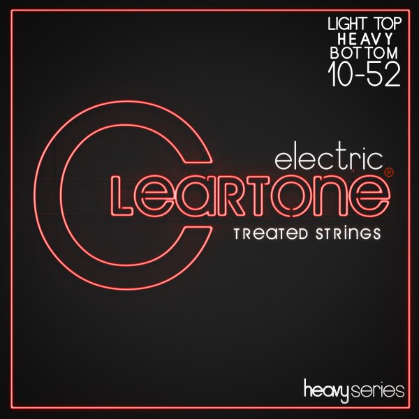 Cleartone Heavy Series Electric Guitar Strings. Light Heavy (10-52)