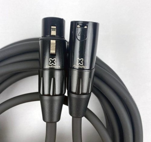 StudioFlex MC-15 BLK High Definition Microphone Cable 15FT / 4.5M