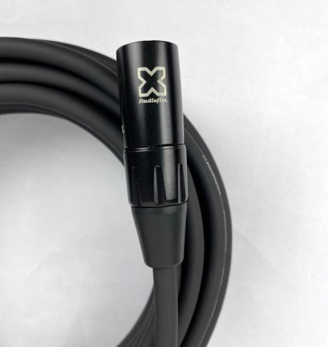 StudioFlex MC-15 BLK High Definition Microphone Cable 15FT / 4.5M