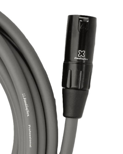 StudioFlex UX-25-GRY Ultra XLR Silver Core Cable 25FT / 7.5M
