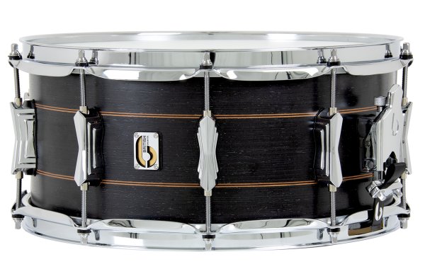 British Drum Co. MER-14-65-SN Merlin Series Maple and Birch Snare. 6.5" x 14"