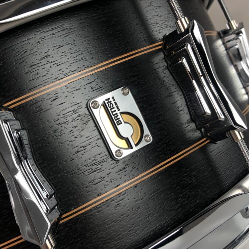 British Drum Co. MER-14-65-SN Merlin Series Maple and Birch Snare. 6.5" x 14"
