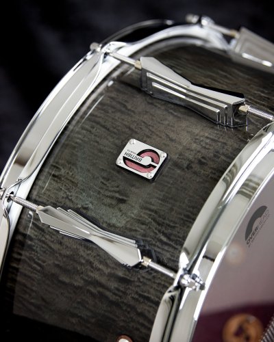 British Drum Co. SEV-13-7-SN Super Seven Series Purpleheart Snare. 7" x 13"