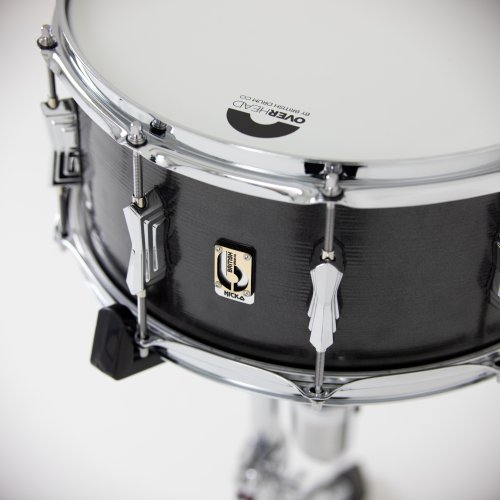 British Drum Co. TAL-14-65-SN Nicko McBrain Signature Series Talisman Steel Snare. 6.5" x 14"