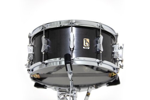 British Drum Co. TAL-14-65-SN Nicko McBrain Signature Series Talisman Steel Snare. 6.5" x 14"