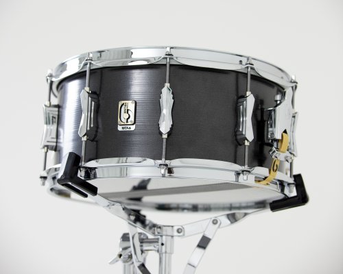 British Drum Co. TAL-14-65-SN Nicko McBrain Signature Series Talisman Steel Snare. 6.5" x 14"