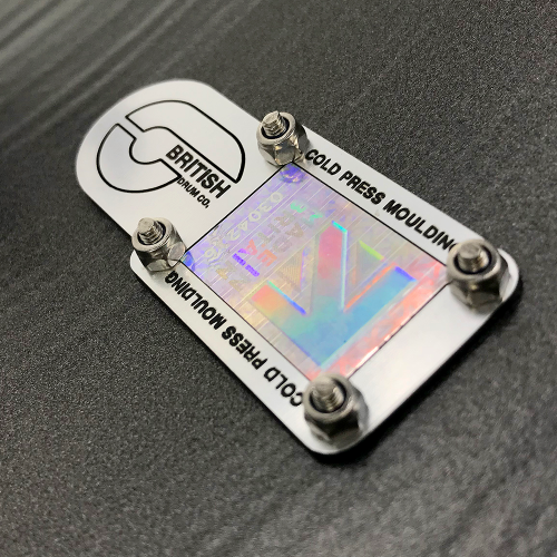 British Drum Co. TAL-14-65-SN Nicko McBrain Signature Series Talisman Steel Snare. 6.5" x 14"