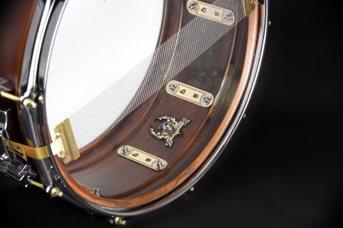 British Drum Co. FB-14-60-SN Firebird Series Copper Over Brass Snare. 6" x 14"