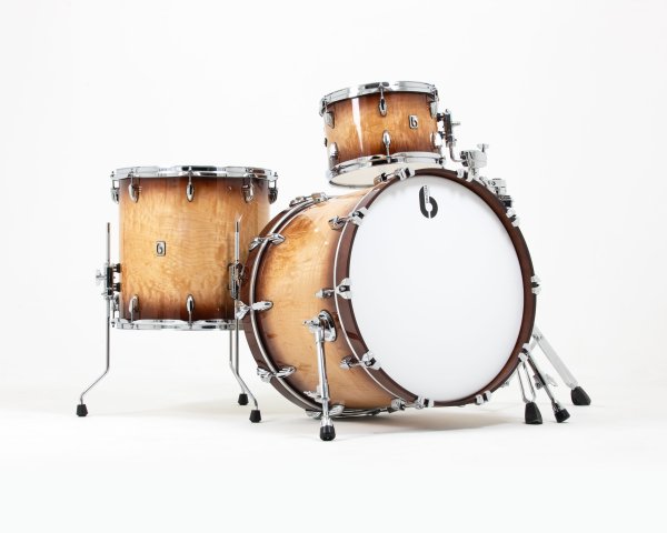 British Drum Co LEG-MBX-22-CBUS-BF Legend MBX US Club 22 Kit. Burghley Fudge