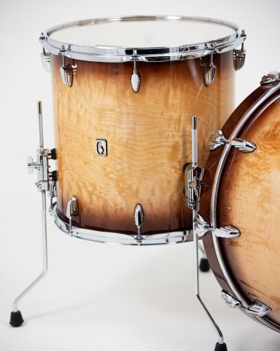 British Drum Co LEG-MBX-22-CBUS-BF Legend MBX US Club 22 Kit. Burghley Fudge