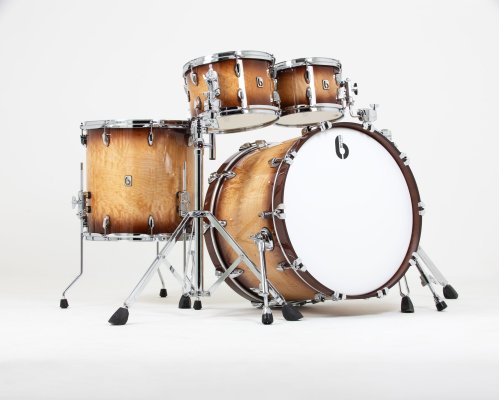British Drum Co LEG-MBX-22-FS-BF Legend MBX Fusion 22 Kit. Burghley Fudge