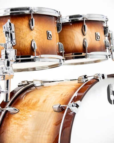 British Drum Co LEG-MBX-22-FS-BF Legend MBX Fusion 22 Kit. Burghley Fudge