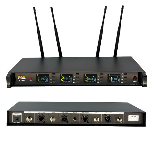 CAD WX1400GN Four-Channel Wireless Gooseneck Microphone System