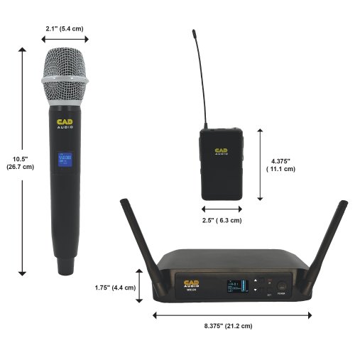 CAD WX120 Complete Wireless Microphone Solution