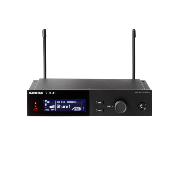 Shure SLXD4+=-G57 SLXD Plus Wireless Dig Rx Freq G57