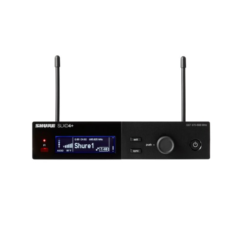 Shure SLXD4+=-G57 SLXD Plus Wireless Dig Rx Freq G57