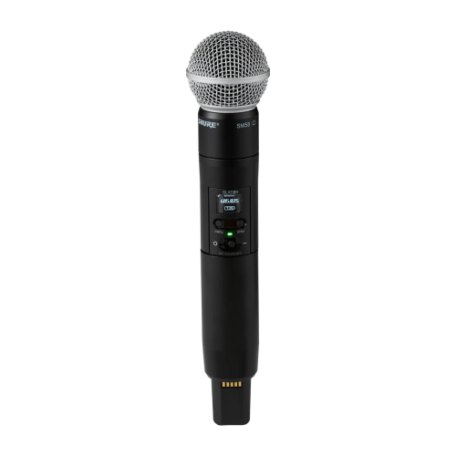 Shure SLXD124+/85M-G57 SLXD Plus Combo Dig System with SM58 WL185 Tx Freq G57