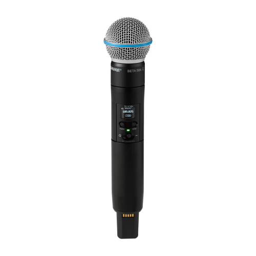 Shure SLXD24D+/B58-G57 SLXD Plus Dual HH Dig System with two Beta58A Tx Freq G57