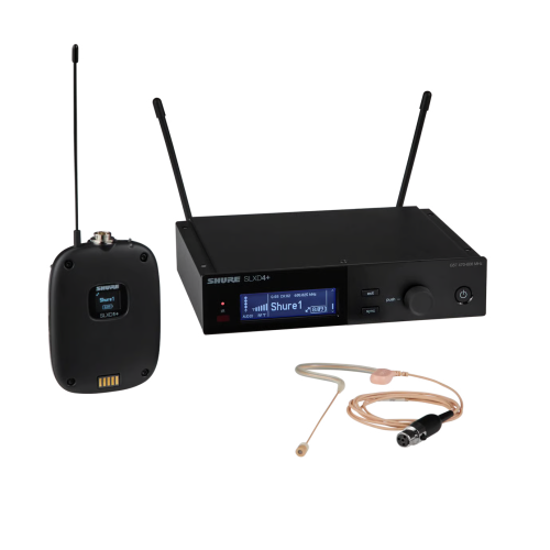 Shure SLXD14+/153T-G57 SLXD Plus Bodypack Dig System with MX153T Lav Freq G57