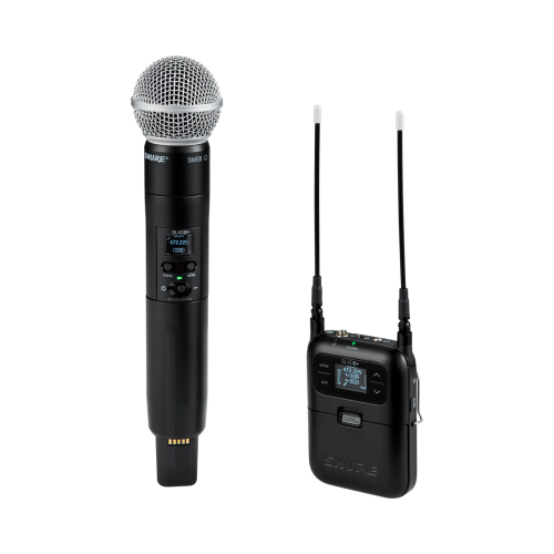 Shure SLXD25+/58-G57 SLXD Plus Portable Dig System with SM58 HH Tx Freq G57