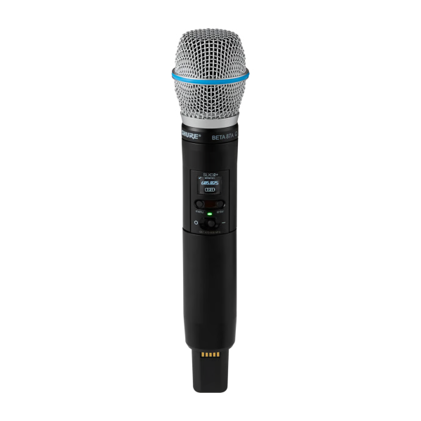 Shure SLXD2+/B87A=-G57 SLXD Plus Handheld Dig Tx with Beta87A Cap Freq G57