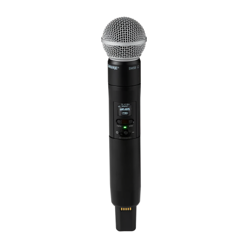 Shure SLXD24D+/58-G57 SLXD Plus Dual HH Dig System with two SM58 Tx Freq G57