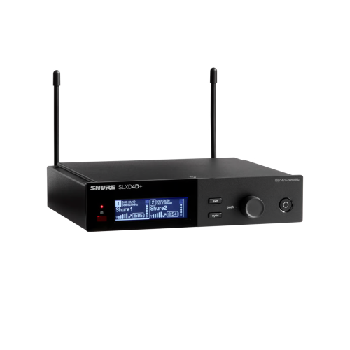 Shure SLXD4D+=-G57 SLXD Plus Dual Wireless Dig Rx Freq G57