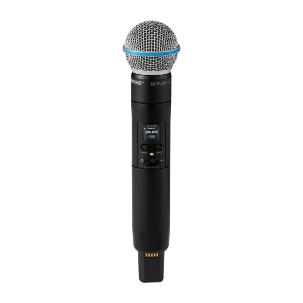 Shure SLXD2+/B58=-G57 SLXD Plus Handheld Dig Tx with Beta58A Cap Freq G57