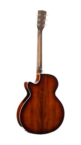 Cort Exotic Series SFX Myrtle Acoustic Electric Guitar. Sunburst Finish