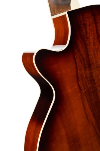 Cort Exotic Series SFX Myrtle Acoustic Electric Guitar. Sunburst Finish
