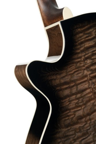 Cort Exotic Series SFX Ash Acoustic Electric Guitar. Black Finish
