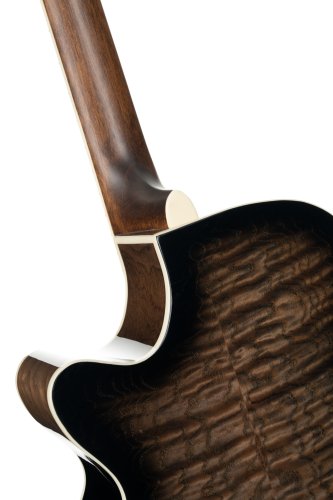 Cort Exotic Series SFX Ash Acoustic Electric Guitar. Black Finish