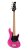 Cort GB Short Scale Bass Guitar w/Gig-bag. Fandango Purple