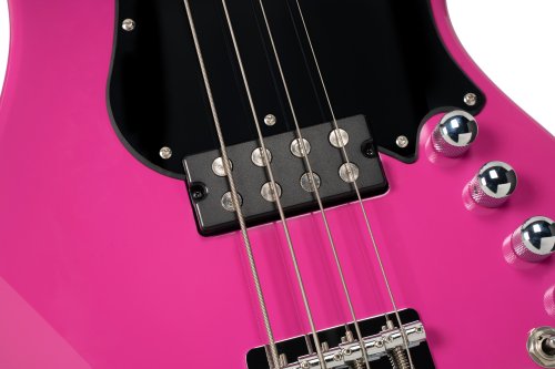 Cort GB Short Scale Bass Guitar w/Gig-bag. Fandango Purple