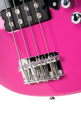 Cort GB Short Scale Bass Guitar w/Gig-bag. Fandango Purple