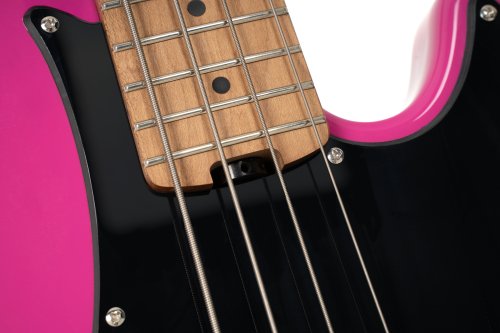 Cort GB Short Scale Bass Guitar w/Gig-bag. Fandango Purple