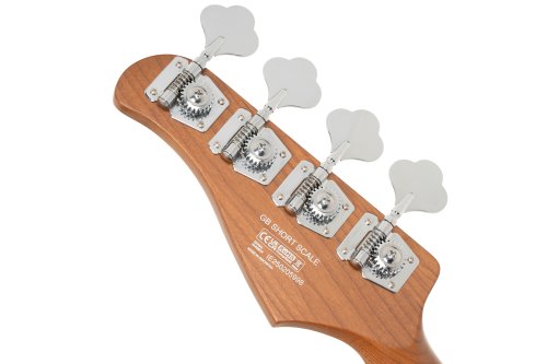 Cort GB Short Scale Bass Guitar w/Gig-bag. Fandango Purple