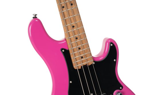 Cort GB Short Scale Bass Guitar w/Gig-bag. Fandango Purple