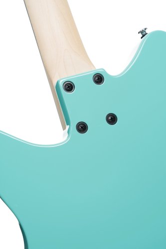 Cort Retro 304 Short-Scale 4-String Bass Guitar with Gig Bag. Seafoam Green