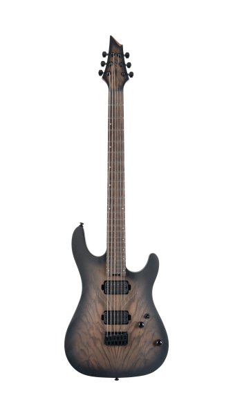 Cort KX500 Baritone Electric Guitar. Natural Black Burst