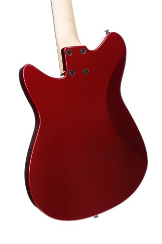 Cort Retro 304 Short-Scale 4-String Bass Guitar with Gig Bag. Candy Apple Red